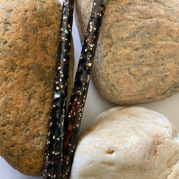 Chopsticks Mother-of-Pearl Chip Asian 1964-65 World’s Fair Memorabilia - Picture 8 of 8